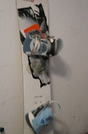 Deska snowboardowa +wiązania