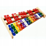 Dzwonki Chromatyczne Cymbałki 27-tonowe kolorowe X27