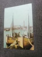 Władysławowo fragment Portu rybackiego kutry