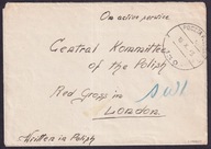 1945 2 Korpus Polski w Wielkiej Brytanii Poczta Polowa 130 gw. Korszeń