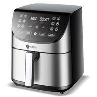 PROFESJONALNA FRYTKOWNICA BEZTŁUSZCZOWA FRYTOWNICA AIR FRYER DUŻA 8L 1800W