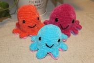 Ośmiornica dwustronna na szydełku