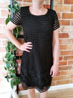 Reserved sukienka elegancka gipiura koronka XS