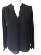 Primark lekka damska bluzeczka czarna wizytowa r36