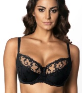 Biustonosz Ewa Bien Sybila 75D nowy, koronka, haft