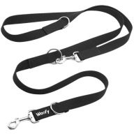 Smycz przepinana treningowa regulowana spacerowa podwójna dla psa 25mm 5m