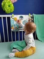 TABLICA AKTYWNOSCI EDUKACYJNA DLA MALUCHA PREZENT DLA DZIECI INTERAKTYWNA