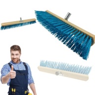 MIOTŁA SZCZOTKA ULICÓWKA ZMIATACZ DO CHODNIKÓW GARAŻU PIASKU NYLON 60 CM