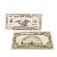 Unikalny Banknot 1 milion dolarów Kolekcjonerski Smart UNC UV blikshop-pl