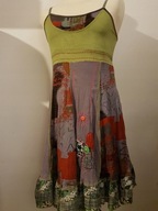 SUKIENKA Sensations pour Elle ROZ.S\M BOHO HIPPIE ORYGINALNA