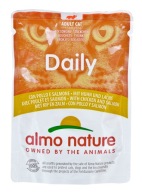 Almo Nature Daily Menu kurczak z łososiem - saszetka 70 g