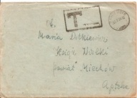 ZAWIERCIE -koperta + prywatna korespondencja -obieg 1956 rok stempel T