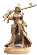 Oriental Riflewoman Wojowniczka Strzelec Pinup B D&D RPG Druk 3D NSFW