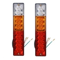 2szt 20 diod LED 12V Wodoodporna LED LAMPY PRZYCZEPA CIĘŻARÓWKA JACHT