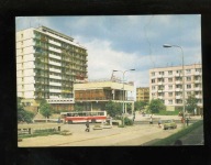 037 Wałbrzych osiedle Piaskowa Góra - bloki i restauracja "Stylowa"