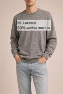 Sweter wełniany męski roz.L