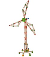 Klocki drewniane konstrukcyjne Eichhorn wiatrak