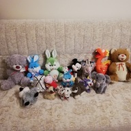 Zestaw pluszaków różne