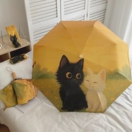 Parasolka z uroczym wzorem w kreskówki zwierzęce