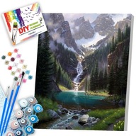 ART THERAPY MALOWANIE PO NUMERACH Z RAMĄ ZE ZDJĘCIA DLA DZIECI DOROSŁYCH