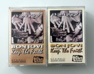 2 kasety Bon Jovi Keep the Faith 1 , 2