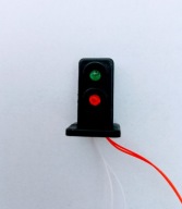 tarcza kolejowa semafor karzełkowy 2-komorowy LED sygnalizacja kolejowa