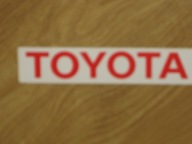 TOYOTA naklejka z PRL