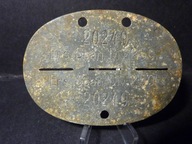 Nieśmiertelnik Hiszpańskiego Wolontariusza DIVISION AZUL ERS. SPAN. DIV 250