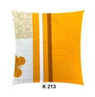 Poszewka z kory 40x40 jasiek z bawełny gofrowanej K 213 motyle żółte