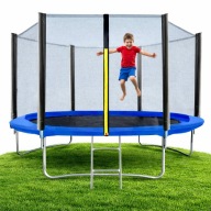 Trampolina ogrodowa 252 cm 8FT Corciano z siatką i drabinką