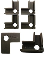 ZESTAW UCHWYTÓW ZACISKÓW STOLARSKICH 90 STOPNI DO PŁYT DESEK 18mm 4szt