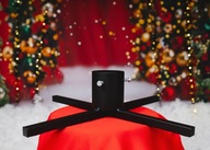 STOJAK POD NA CHOINKĘ CHOINKOWY METALOWY CZARNY OKRĄGŁY LOFT LOFTOWY