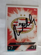 Karta topps match attax autograf PSV Eindhoven Nistelrooy Champions League