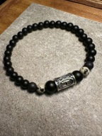 Bransoletka męska Runy Wikingów Mannaz 20 runa