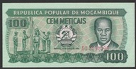 Mozambik 100 meticais 1983 - AQ - stan bankowy UNC