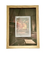 Ramka na kartę Pokemon TCG styl Vulpix - 13cm x 18cm Ultra Pro UV Protect