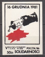 1986 Rocznica wydarzeń w kopalnii Wujek