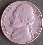 5 centów - 1978 "D" USA - T. Jefferson - Denver