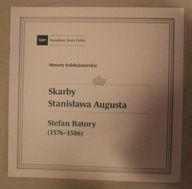 FOLDER DO MONET 50 zł i 500 zł 2019 SSA SKARBY STEFAN BATORY - JĘZYK POLSKI