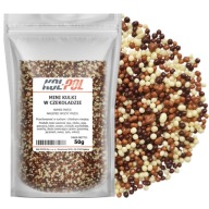 POSYPKA NA TORT MINI KULECZKI 50g Czekoladowa dekoracja jakość Kol-Pol