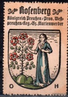 Herb Miasta- Rosenberg - Susz nr 7