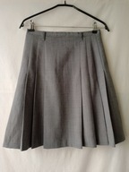 Spódnica szara plisowana(44%wełny) - 36