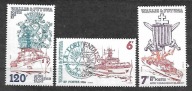 WALLIS ET FUTUNA - okręty wojenne 1986 ** Mi 514-6 (2552)