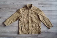 MĘSKA KURTKA GLOBE TROTTER 100% BAWEŁNA KAPTUR CAMEL DUŻE KIESZENIE XXL