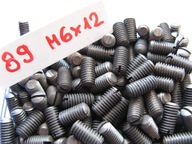89. Śruba dociskowa M6x12 pod wkrętak robak 3 szt.
