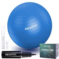 PIŁKA GIMNASTYCZNA REVITY GYM BALL PRO 65CM FITNESS ANTI-BURST ANTI-SLIP