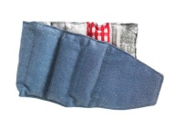 Opaska gorczycowa z gorczycą na nadgarstek do masażu rozgrzewająca