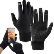 RĘKAWICZKI DO BIEGANIA TERMICZNE OCIEPLANE DOTYKOWE TERMOAKTYWNE ZIMOWE