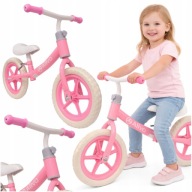 Rower biegowy Allvo Rowerek biegowy różowy lekki 12" różowy