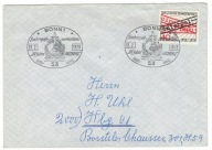 Niemcy 1973 FDC Znaczek 759 policja Interpol